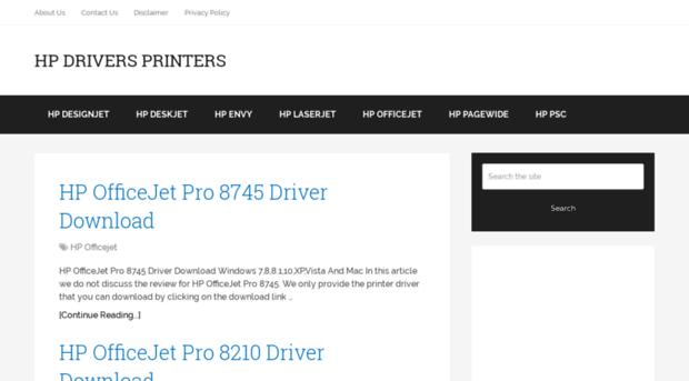 hpdriversprinters.com