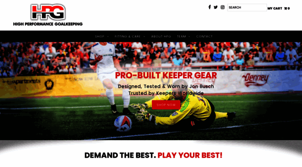 hpgoalkeeping.com