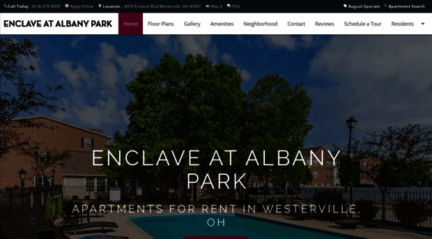 hpienclaveatalbanypark.com