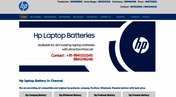 hplaptopbatteryinchennai.com