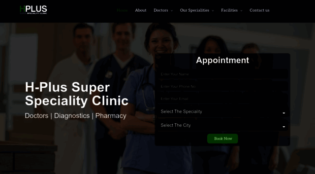 hplusclinic.com