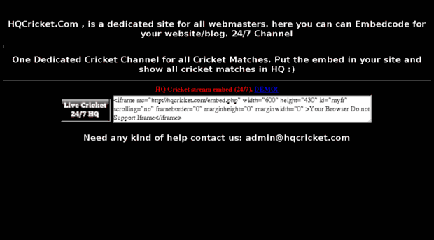 hqcricket.com