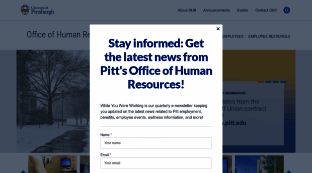 hr.pitt.edu