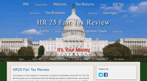 hr25fairtaxreview.com