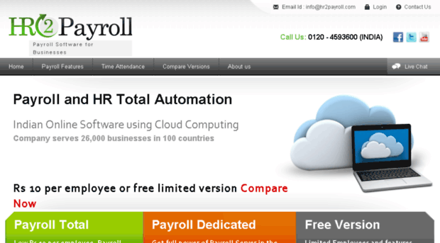 hr2payroll.com