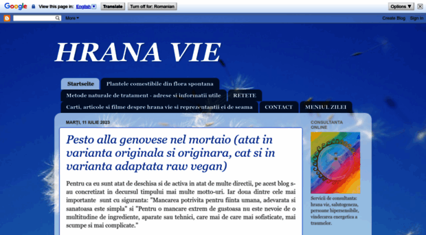 hrana-vie.blogspot.be