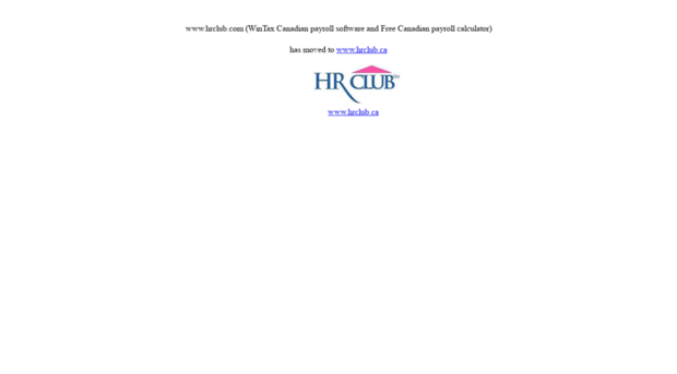 hrclub.com