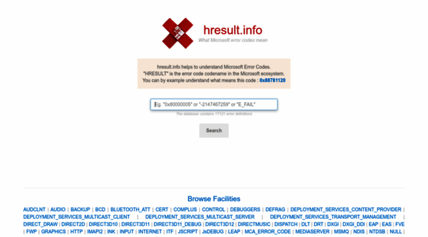 hresult.info
