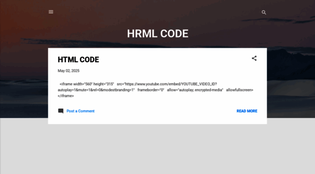hrmlcode.blogspot.com