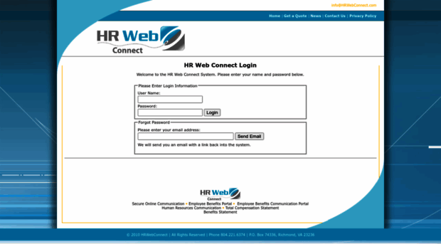 hrwebconnect.com