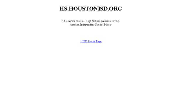 hs.houstonisd.org