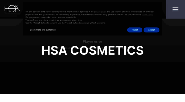 hsacosmetics.com