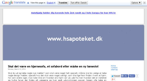 hsapoteket.dk