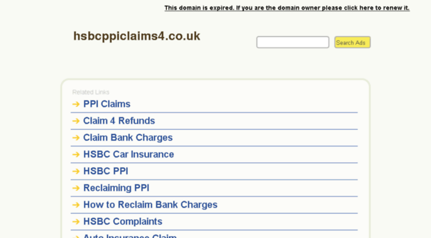 hsbcppiclaims4.co.uk