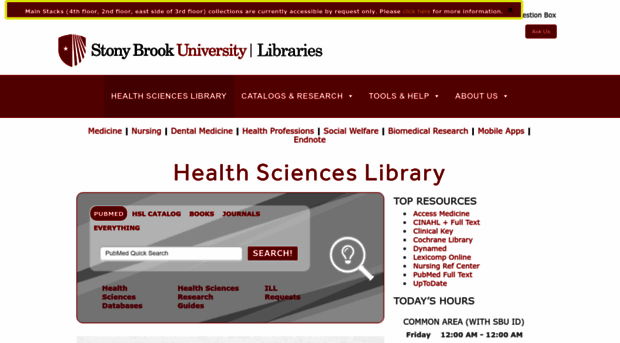 hsclib.sunysb.edu