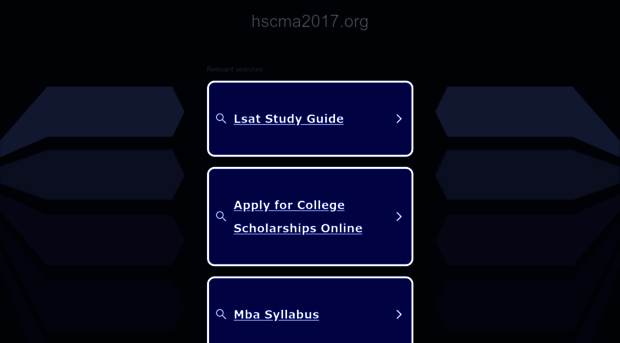 hscma2017.org