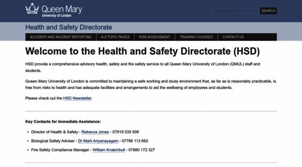 hsd.qmul.ac.uk