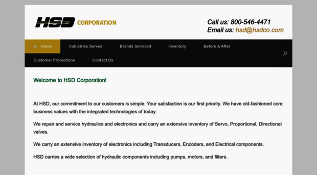 hsdcorporation.com