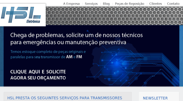 hsleletronica.com.br