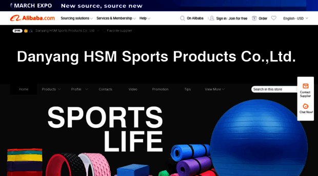 hsm-sports.en.alibaba.com