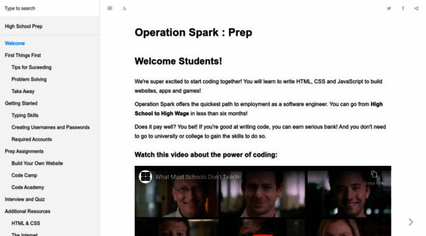 hsprep.operationspark.org