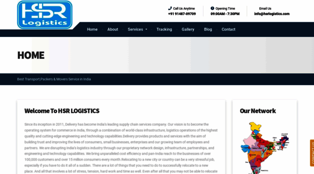 hsrlogistics.com