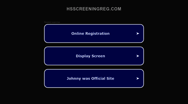 hsscreeningreg.com