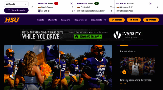 hsuathletics.com