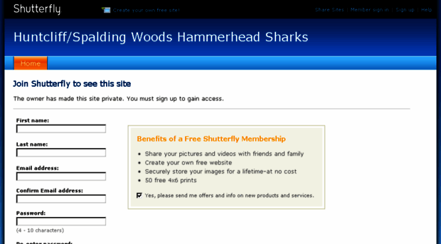 hswhammerheadsharks.shutterfly.com