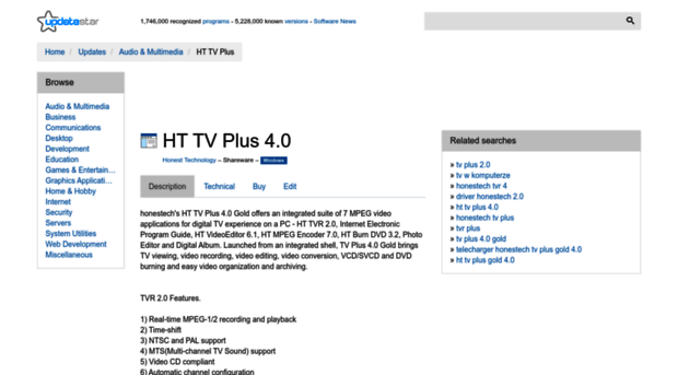 ht-tv-plus.updatestar.com