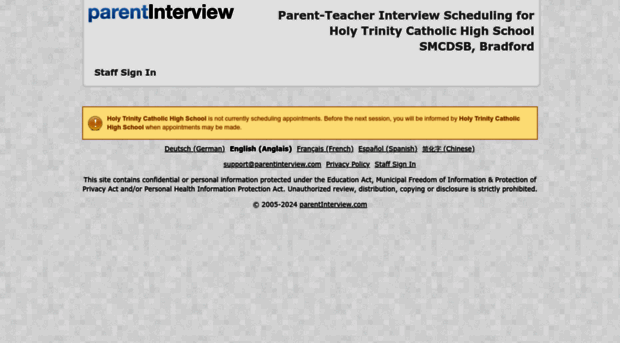 htchs.parentinterview.com