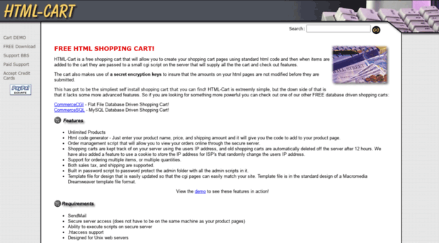 html-cart.com