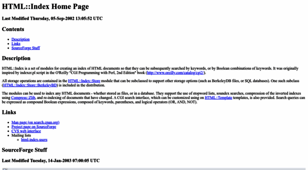 html-index.sourceforge.net