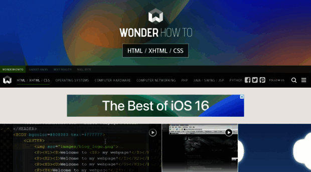 html-xhtml-css.wonderhowto.com