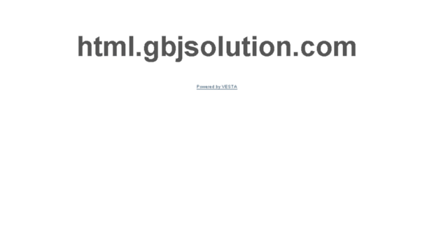 html.gbjsolution.com