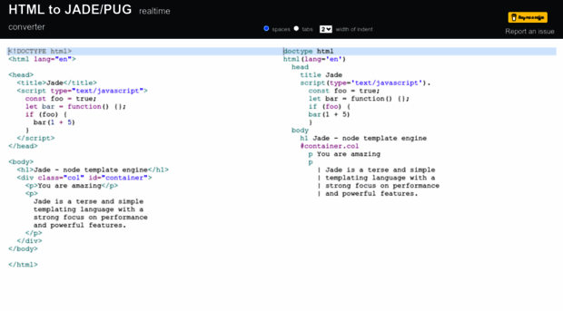 html2jade.org