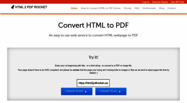 html2pdfrocket.com