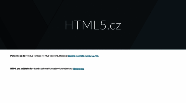 html5.cz