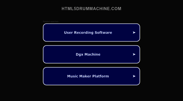 html5drummachine.com