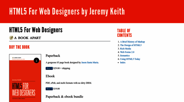 html5forwebdesigners.com
