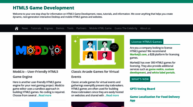 html5gamedevelopment.com