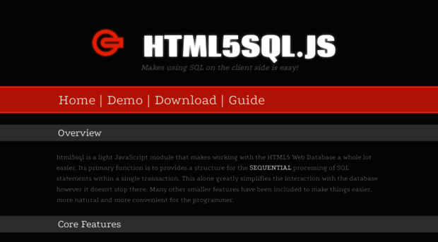 html5sql.com