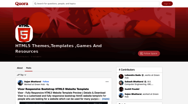 html5theme.quora.com