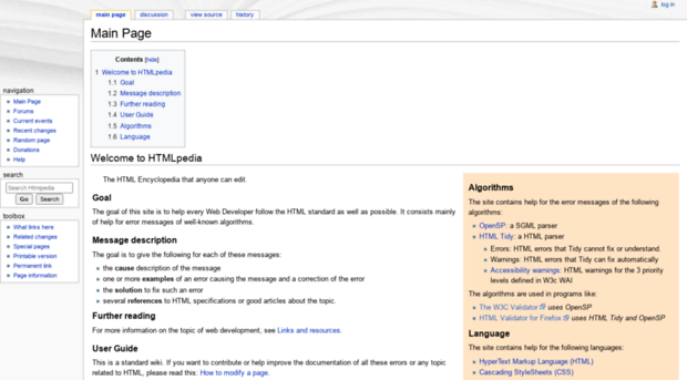 htmlpedia.org