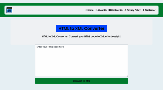 htmltoxmltool.online
