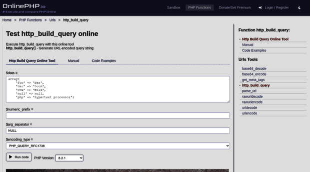 http_build_query.onlinephpfunctions.com