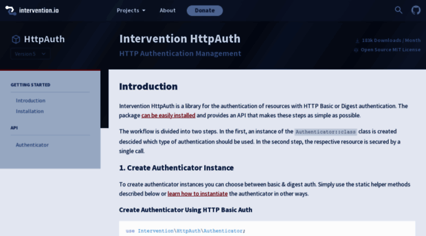 httpauth.intervention.io