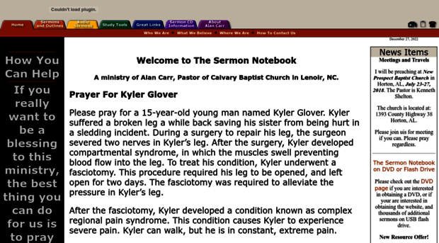 httpwww.sermonnotebook.org