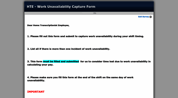 htworkunavailability.questionpro.com