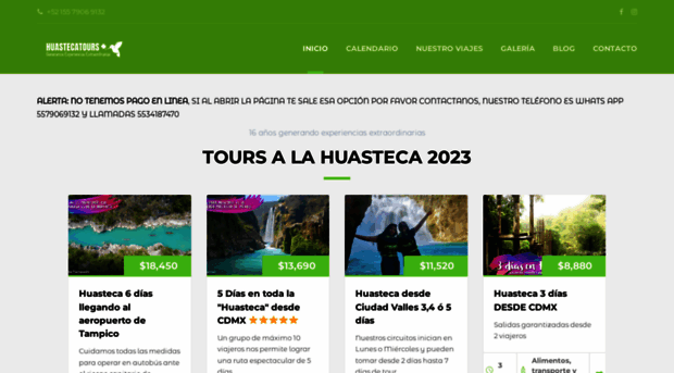 huastecatours.com